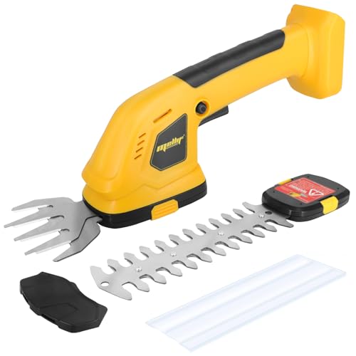 2-in-1 Cordless Grass Shear & Hedge Trimmer Compatible with Dewalt 20V Battery Handheld 4