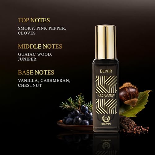 Image of Denver Gentlemen Collection Utopia & Elixir Perfume 20 ML Each, Pack of 2