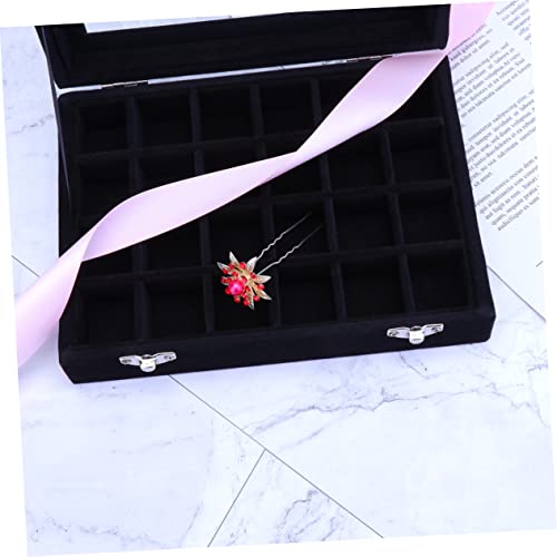 Boîte de rangement pour bijoux en bois pour éviter les bagues rayées