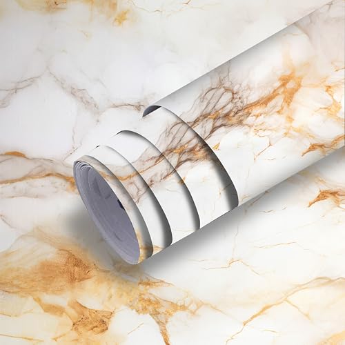 Image of Barebeauty 60 x 200 cm Kitchen Wallpaper, Self Adhesive Oil Proof Waterproof Wall Sticker for Kitchen, Anti-Mold Heat Resistant Backsplash Wall Covering (Pack of 3, 38.76 Sq. Ft. Approx)