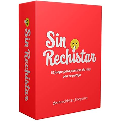 Sin Rechistar - El Juego para partirte de Risa con tu Pareja - Juego de Cartas Adultos - Llena Tus dias de retos Divertidos y Momentos inolvidables - Regalo Mujer y Hombre Original Cover