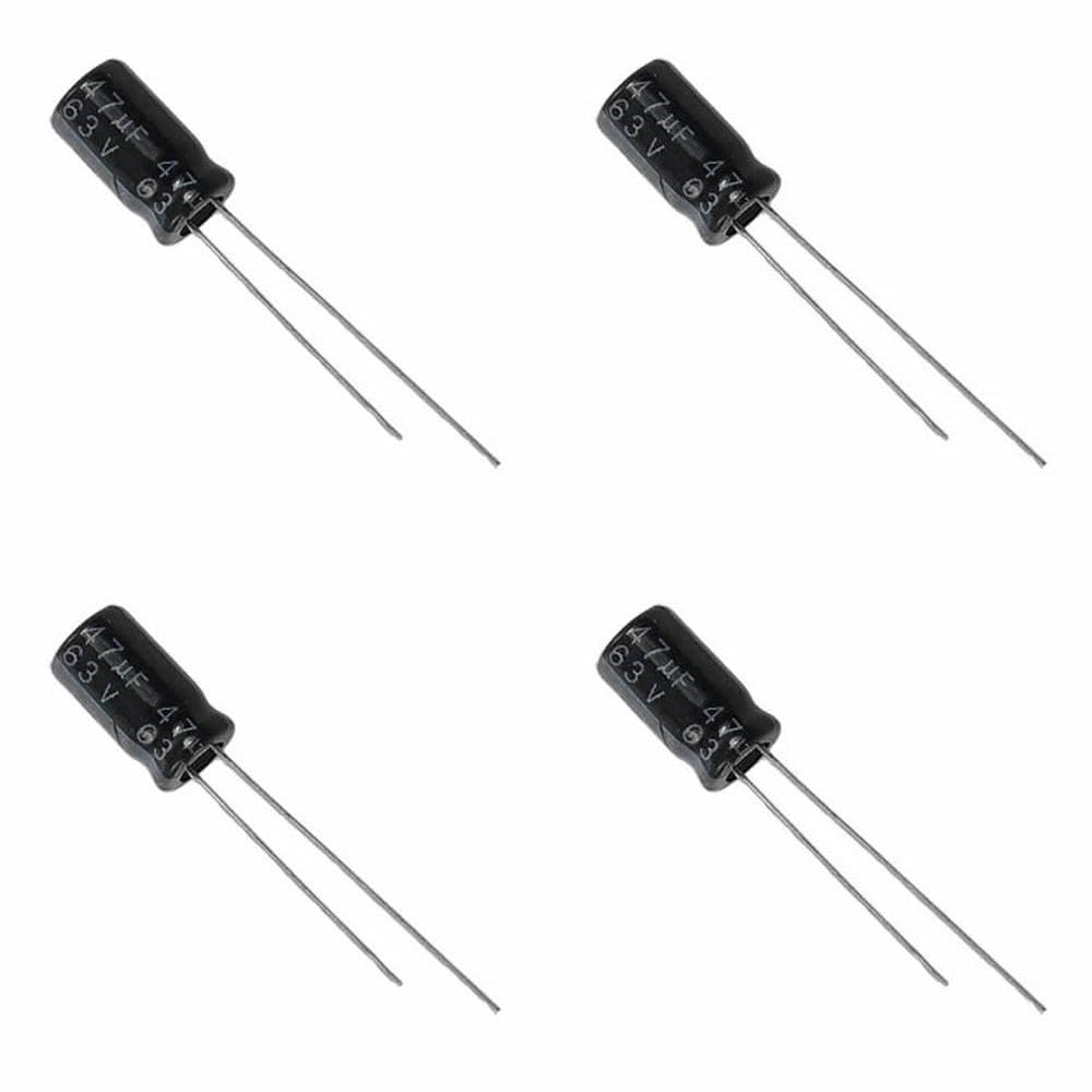 (4 pc) Pro3D 47uF 63V Electrolytic Capacitor