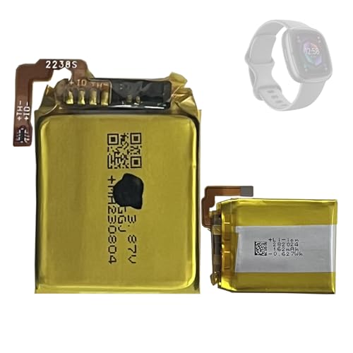 HIGHAKKU for Fit-bit Sense 2 FB521 / Versa4 FB523 Smartwatch �Ή� LSS282024P �݊� �o�b�e���[