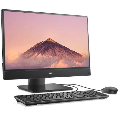 Dell OptiPlex 5260 All-in-One Windows 11 Pro Computer Desktop PC, 21.5in AIO FHD(1920×1080), Intel Core i5-8500, 16GB RAM, 512GB SSD, WiFi, Bluetooth, QWERTY Keyboard (Refurbished)