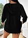 Eytino Plus Size Tops for Women Oversized Waffle Knit Long Sleeve Drawstring Pullover Hoodies Outfits 2025 Clothes,2X Black