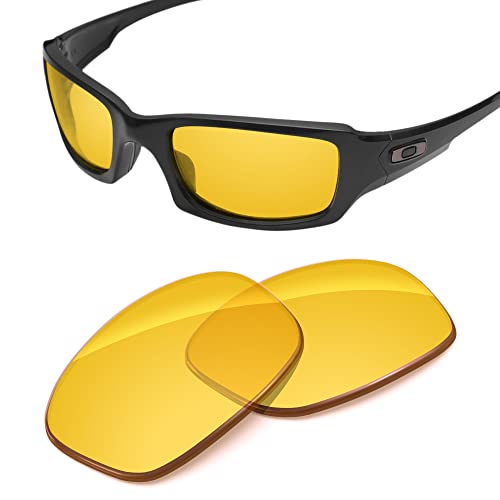 Image of Performance Lenses Compatible with Oakley Fives Squared OO9238, Polarized, UV Protection, Anti-Scratch