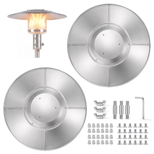 2 Pack 33' Patio Heater Reflector...