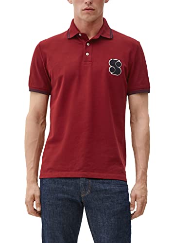 Preisvergleich Produktbild s.Oliver Men's Polo-Shirt Kurzarm, RED, 3XL
