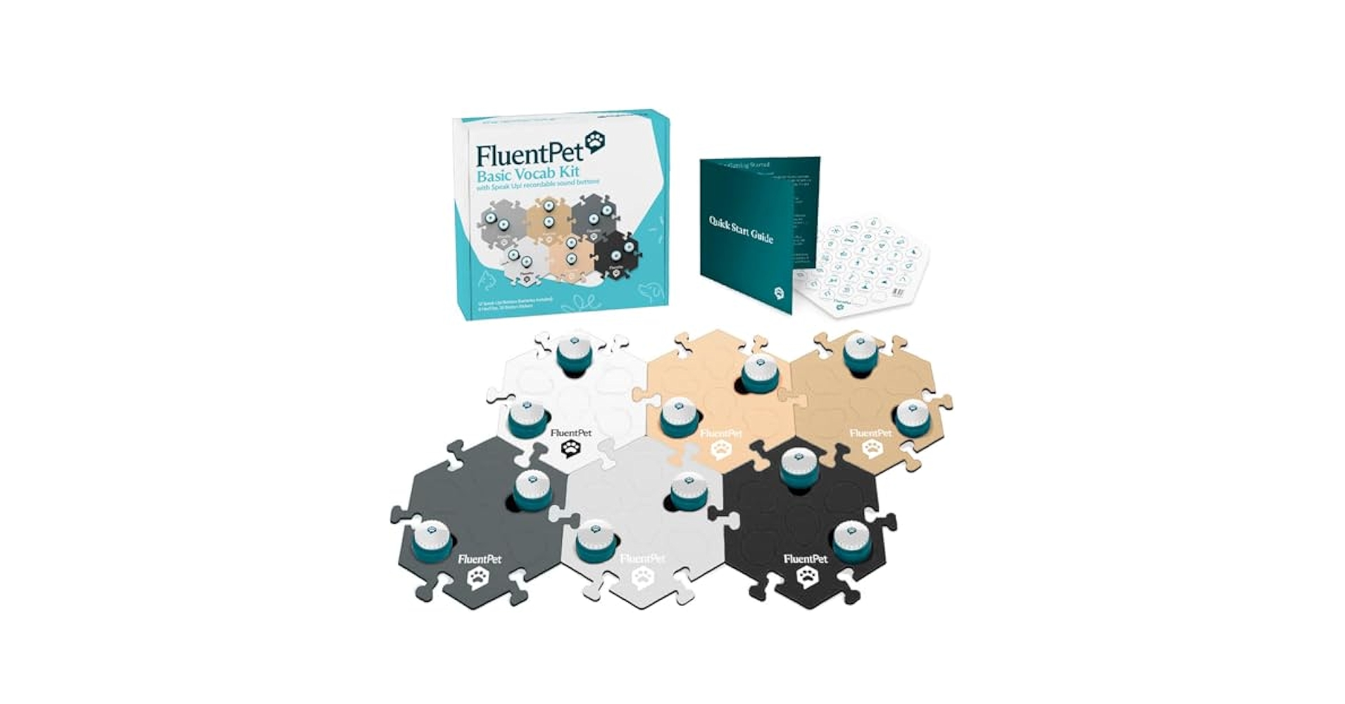 Amazon.com: FluentPet Speak Up Key Vocab Kit with Clearer
