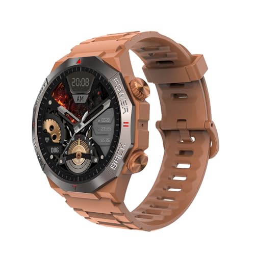 Atheewon Reloj Inteligente Hombre Mujer, 1.85' Smartwatch con Llamadas y Mensajes