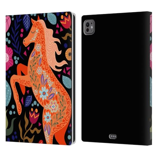 Étui portefeuille en cuir Haroulita Cheval pour iPad Pro 11 M4 M5