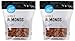 Happy Belly Whole Raw Almonds, 16 Ounce, Pack of 2