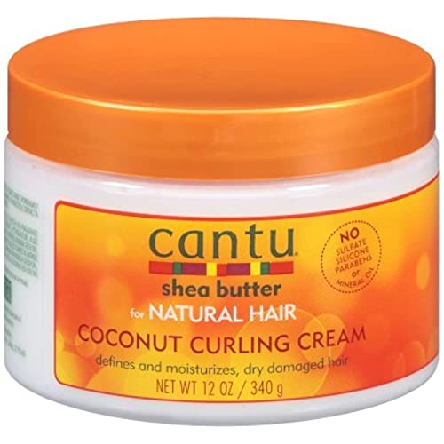 Cantu Coconut Curling Cream, 12 Ounce (Pack of 6) - Thumbnail 3