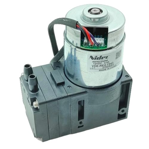 Bomba de vacío con motor sin escobillas, CC 12 V - 24 V, caudal 6 LPM, presión -80 kPa, bomba de succión micro de diafragma miniatura 5