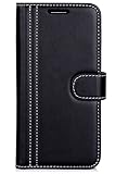 LG G6 Case, ProCase Folio Folding LG G6 Wallet Case with Flip Cover and Stand, Credit Card Slots and Kickstand Protective Case for LG G6 2017 -Black
