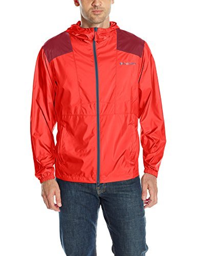 Image of Columbia Hood Polyester Regular Fit Mens Active Wear Jacket (S22-KM3972-011-P)