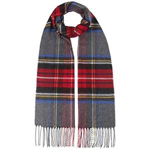 Lipodo Checked Cashmink Schal – Winterschal mit Karomuster – Made in Germany – Unisex – Herbst/Winter