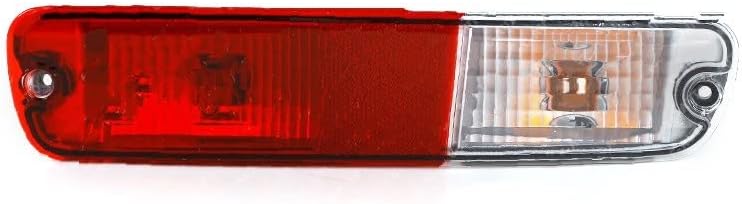 Tail Light Car Rear Bumper Tail Light Reflector Signal Lamp for Mitsubishi for Pajero for Montero V73 V75 V77 2003-2007 Tail Light and Bulb Car Rear Tail Light Color Left