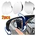 2Pcs Car Blind Spot Mirror Frameless Auxiliary Rearview Mirror Motorcycle Wide Angle Adjustable Small Mirrors(2pcs-StyleC)
