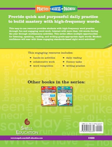 180 Days of High-Frequency Words for Kindergarten - Learn to Read Kindergarten Workbook - Improves Sight Words Recognition and Reading Comprehension for Grade K, Ages 4 to 6 (180 Days of Practice) - Image 2