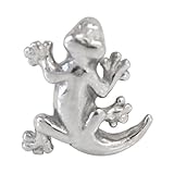 [ROQUE] ボディピアス キャッチ 16G 14G 爬虫類トカゲ カスタマイズキャッチ(1個売り) 16G トカゲ/シルバー