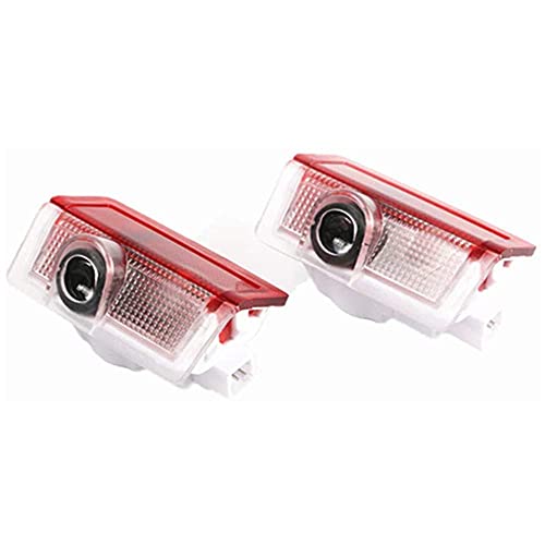 AA HUAYE 2PCS カーテシライト ドアウェルカムライト カーテシランプ レーザーロゴライト LEDロゴ投影 C/E/GL/GLEクラス 2個セット 車用 カーテシ 交換タイプ For A B ML GLC W212 W205