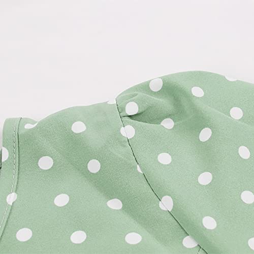Robe maxi décontractée menthe pour masquer les complexes avec style - 5
