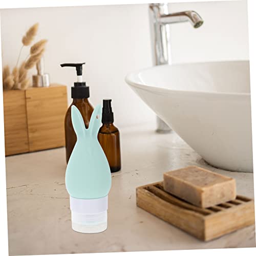 FRCOLOR Frasco De Gel De Sílica 3 Pçs Xampu Coelho Traje Bsmall Conjunto De Pincéis De Maquiagem Sil