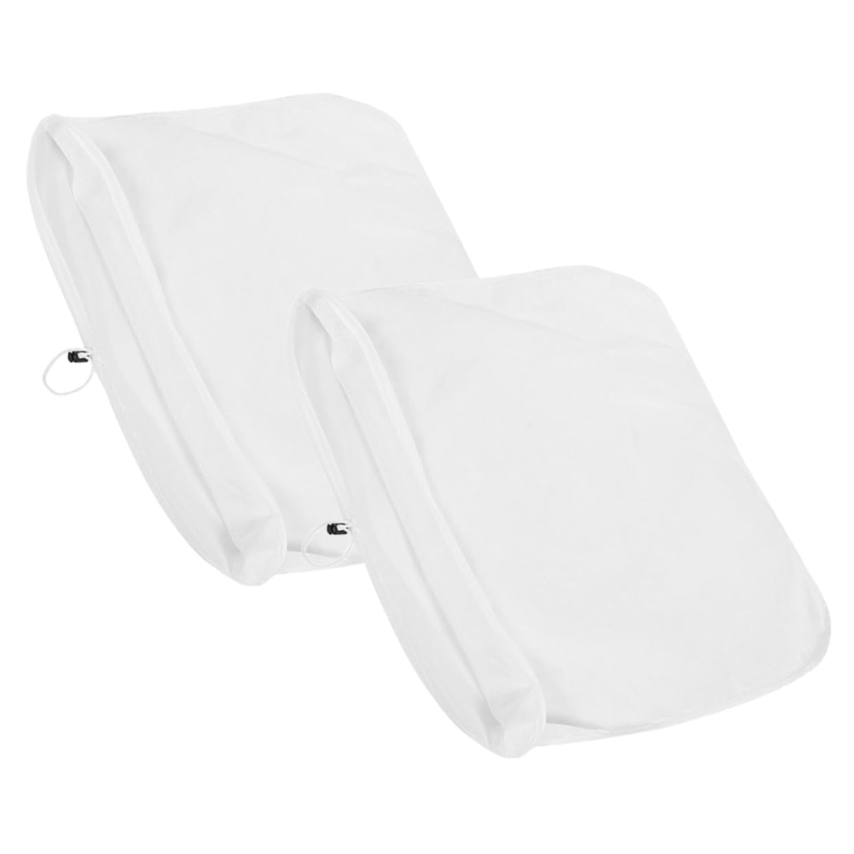 MOLUCKFU 2pcs Fine Mesh Brewing Filter Bags Reusable Strainer Pouch Drawstring for Nut Soybean Juice Easy to Clean for Home Brewing Cooking