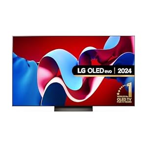 LG OLED65C45LA 65-Inch OLEDevo 4K UHD Smart TV, (α9 AI Processor Gen7, Dolby Atmos, Freeview Play and Amazon Alexa, 120Hz), Umber Brown [Model 2024]