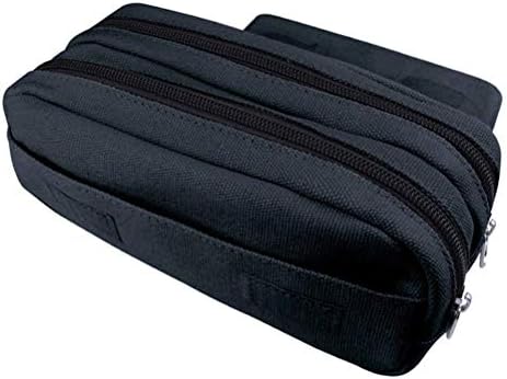 3D Printed Kids Pencil case Canvas Double-Layer Large Capacity Zipper Suitable for Office School Children's Christmas Gift