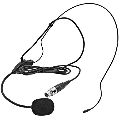 Seismic Audio - Sa-U2Lv3-2 - 2 Channel Uhf Wireless Microphone System With 2 Headset Microphones, Adjustable Frequencies - Pa Dj Wireless Mics #TOP2