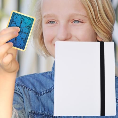 Tarjetero compacto contra el deterioro que ordena tu carpeta de tarjetas de intercambio 6