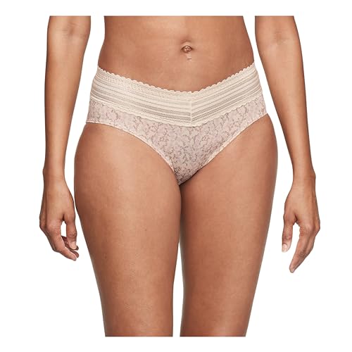 Image of Warner's Women's No Pinching No Problems Dig-free Comfort Waist With Lace Microfiber Hipster 5609j, Retired Colors