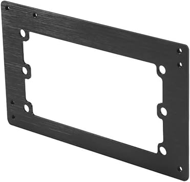 Power Supply Baffle SFX to ATX Power Supply Adapter SFX to ATX PSU Converter Conversion Frame with 4 Screws, Black, 500281349A1