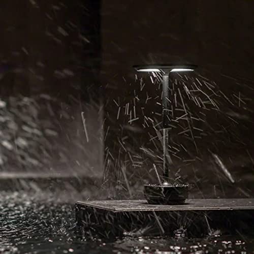 Cordless Table Lamp - Dimmable & Rechargeable Waterproof Desk Light, Metallic Led Touch Table Lamp, Portable Bedside Lamp Battery Operated Night Light For Bedroom Restaurant Bar Living Room (Gold) #TOP5