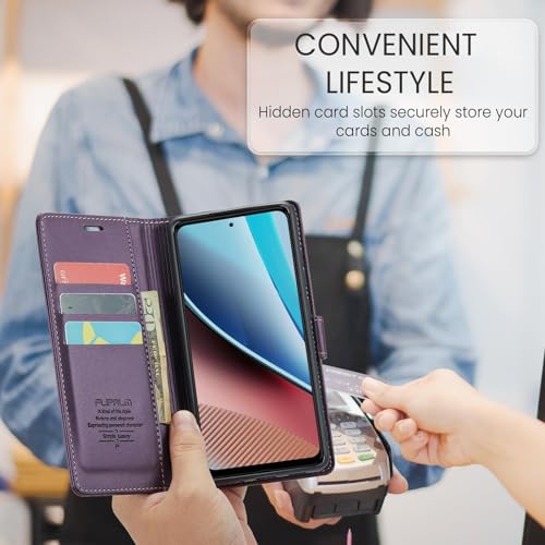 Wallet Case for Samsung Galaxy S26 Ultra 6.9", RFID Blocking Credit Card Holder, PU Leather Folio Flip Kickstand Protect
