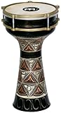 Fabricado siguiendo la tradición de los tambores originales en forma de copa esotérica.