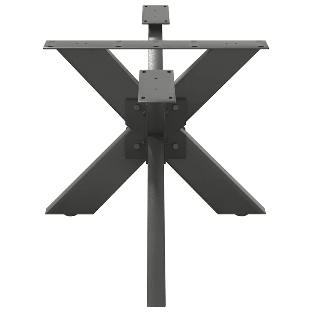 Hothingwell Podstawa stolika kawowego Pająk 98x58x42-43 cm Stal