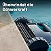 Dolphin Liberty 400 Poolreiniger Poolroboter Akku mit 2.5h Aufladen, Boden, Wand und Wasserlinie für Einbaupools bis 10m, Ultrafein-Filter, Intelligente Kontrolle App