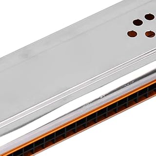 Harmonica Trémolo,Plaque de Couverture Épaisse en Acier Inoxydable Durable,Bouche D’Harmonica,24 Trous C et G Key… - Les Beatles, Paul McCartney, John Lennon, RIngo Starr, George Harrison Harmonica Trémolo,Plaque de Couverture Épaisse en Acier Inoxydable Durable,Bouche D'Harmonica,24 Trous C et G Key… – Image 6