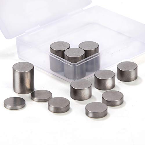 3 Oz Tungsten Incremental Weights 3/8 Inch Cylinders Weights Tungsten Weights Pinewood Car Derby Weights To Optimize Your Car For Speed (3 Ounce) #TOP3