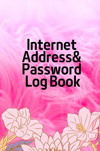 Internet Address & Password Log Book: Password Keeper Password Organizer Log Book