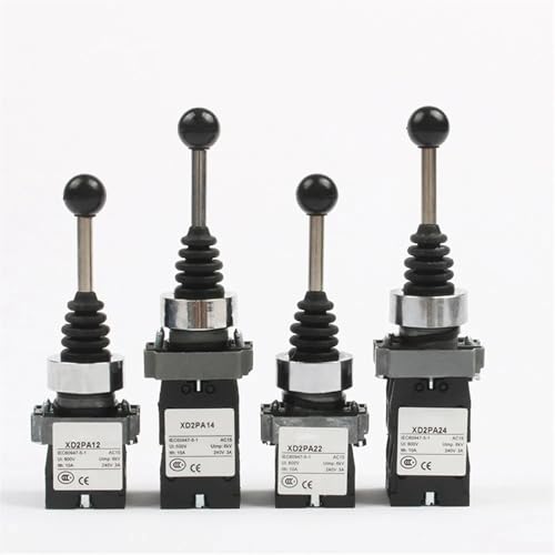 Interrupteur à bascule croisé de 22mm autobloquant quatre voies XD2-PA22