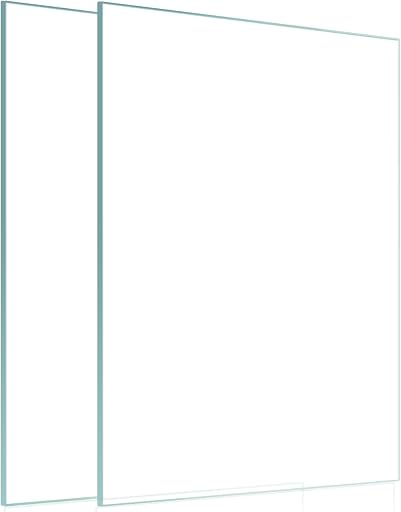 Egofine 8x10 Heat-Strengthened Glass Replacement for Picture Frame (Crystal Clear, 2 Pack), Replacement Glass for 8 by 10 Photo Frame