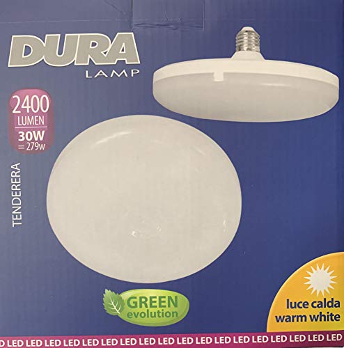 Lampada led circolare E27 30W 3000K TENDERERA