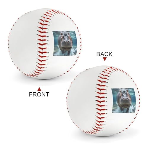 Balle de baseball robuste pour éviter les déformations au lancer - 2