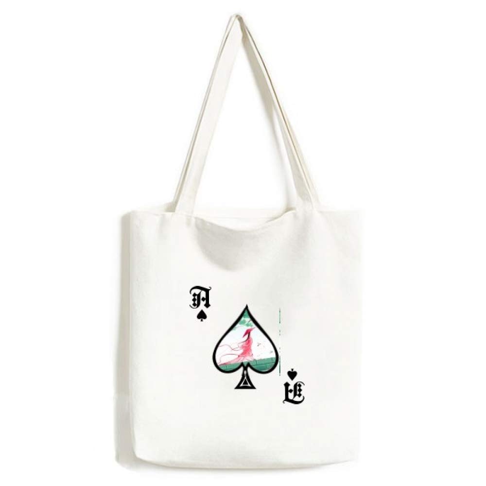 Sac à main aquarelle style chinois grand format poker bêche