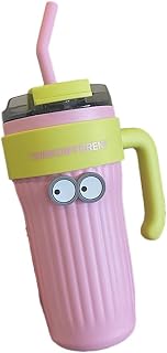 Large Coffee Cup Tumbler Vacuum Cup Car Bottle Stainless Steel Ice Drink Cup Outdoor Sports Insulated Cup, Easy to Use High Quality C