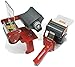 2pk of 3" in Heavy Duty Tape Gun Dispenser Box Carton Sealing Packing Packaging Tape Kit Side Loading Mandrel Commercial